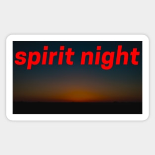 NIGHT Sticker